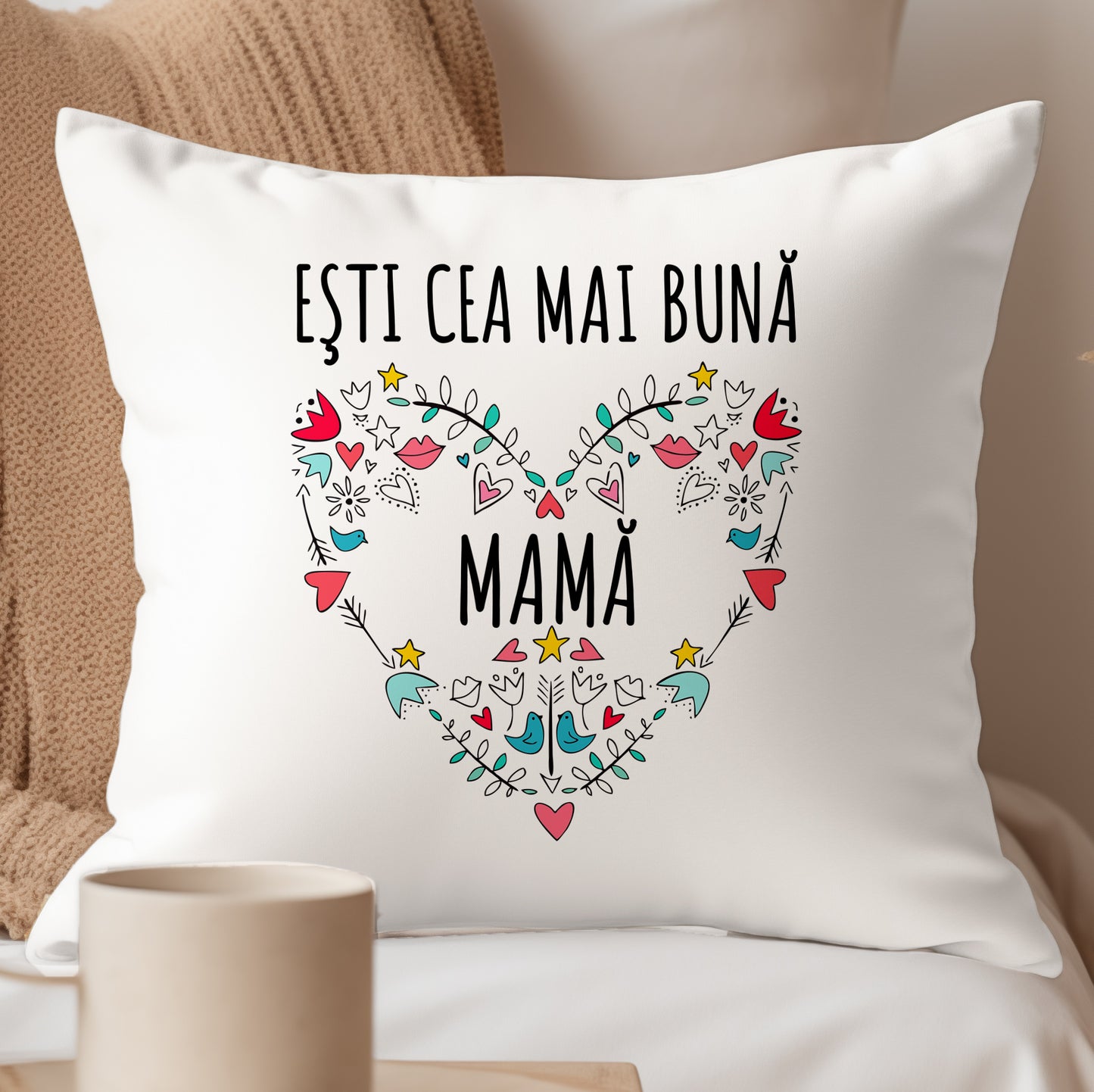 Pernă Cea Mai Bună Mamă - Lovelo