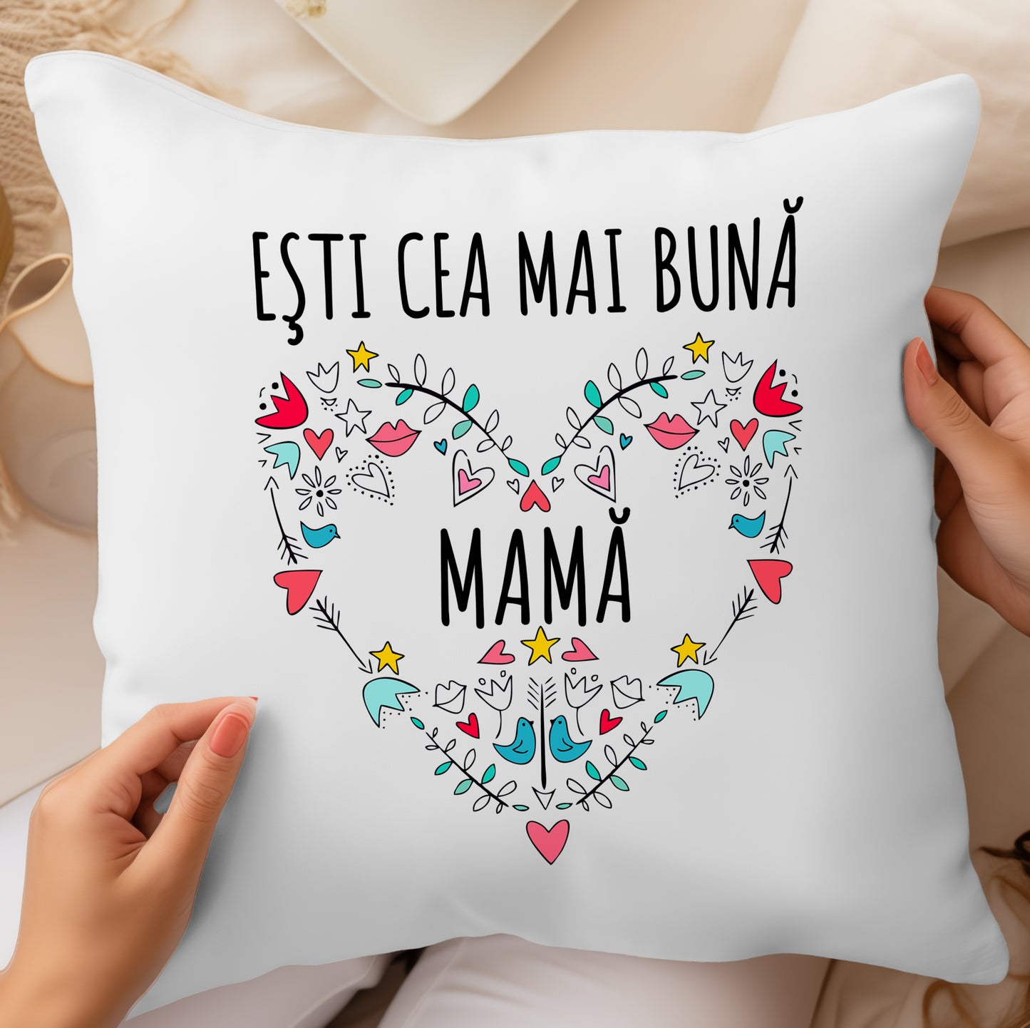 Pernă Cea Mai Bună Mamă - Lovelo