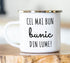 Cană emailată Cel mai bun bunic din lume - Lovelo