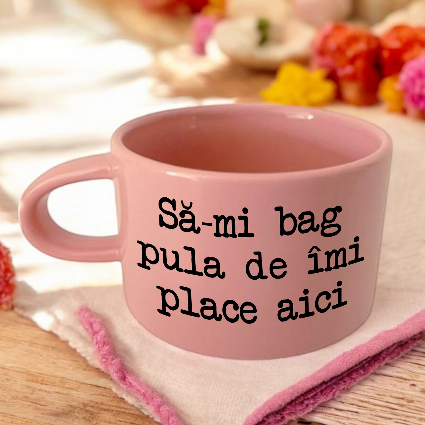 Cană Să-mi bag pula de îmi place aici - Lovelo