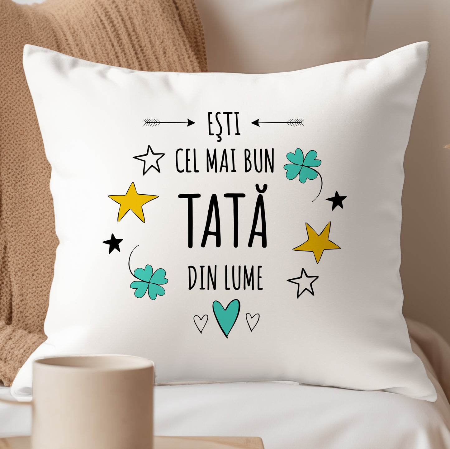 Pernă Cel Mai Bun Tată - Lovelo