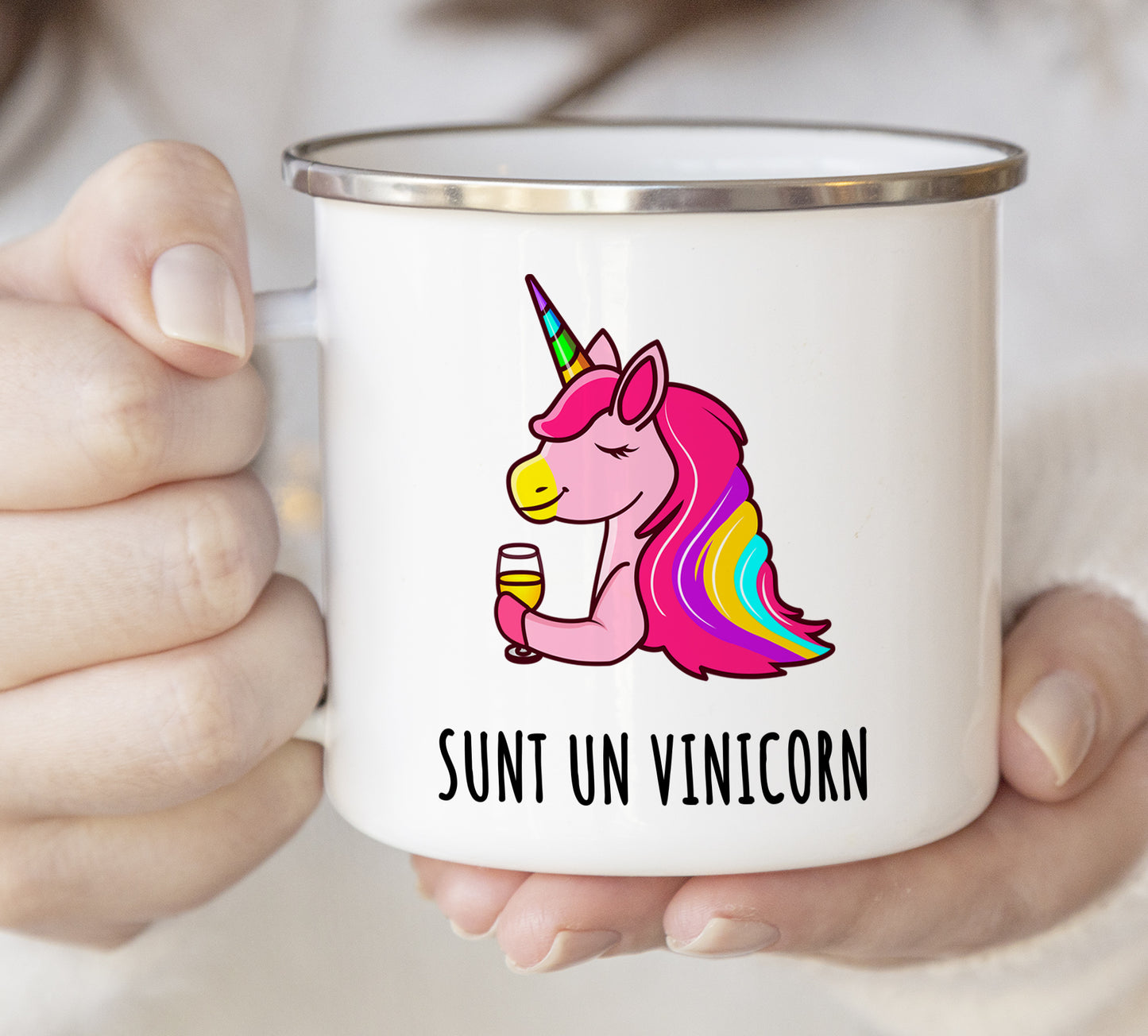 Cană emailată VINICORN - Lovelo