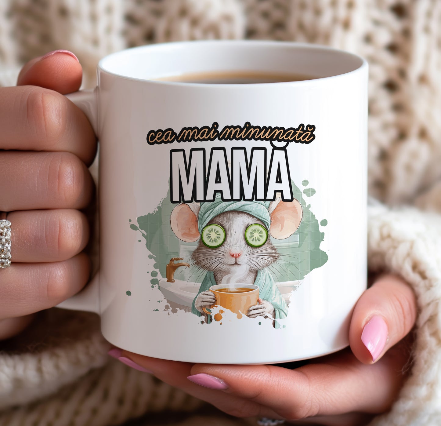 Cană Cea mai minunata mama - Lovelo