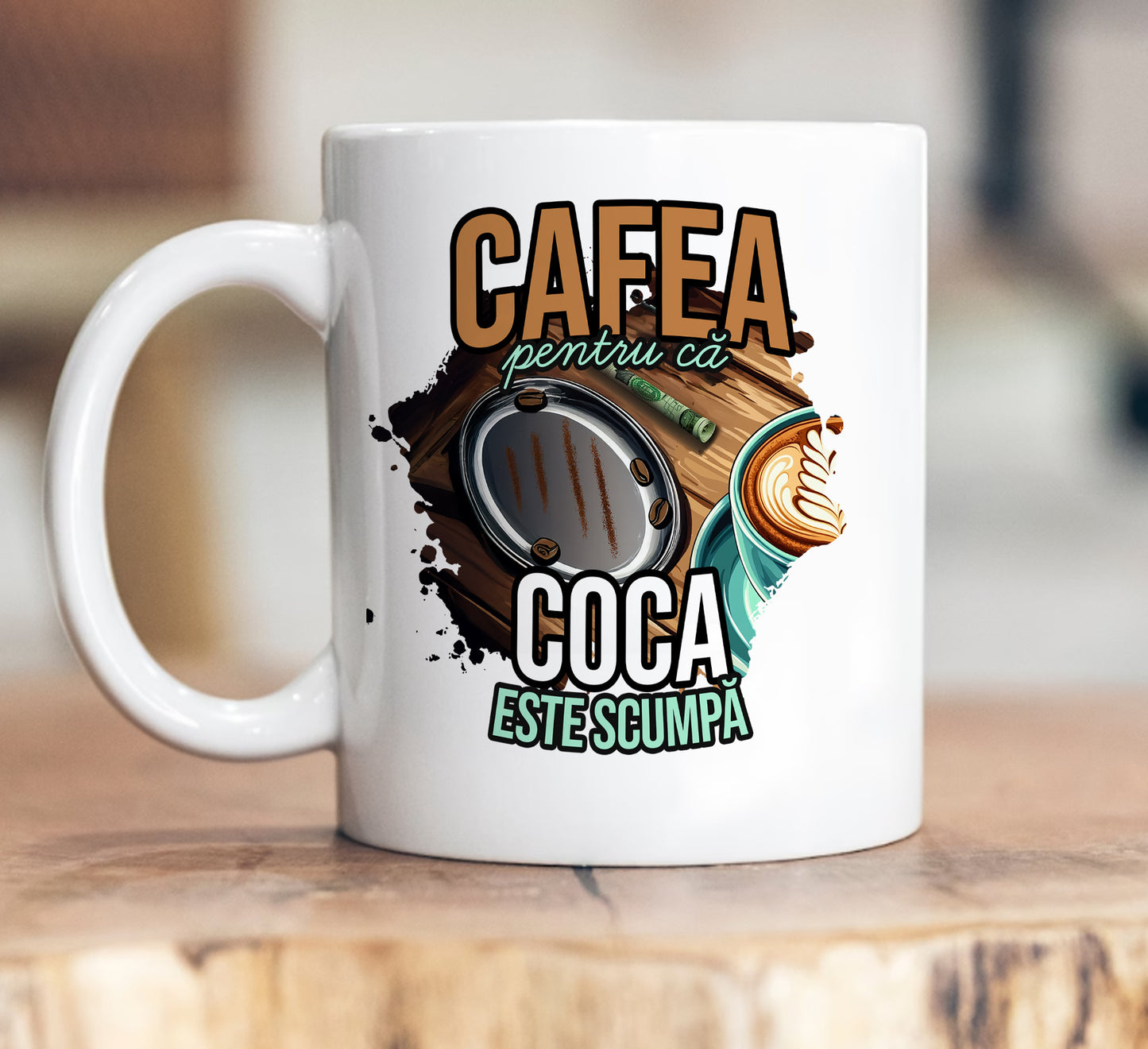 Cană Cafea pentru că coca - Lovelo