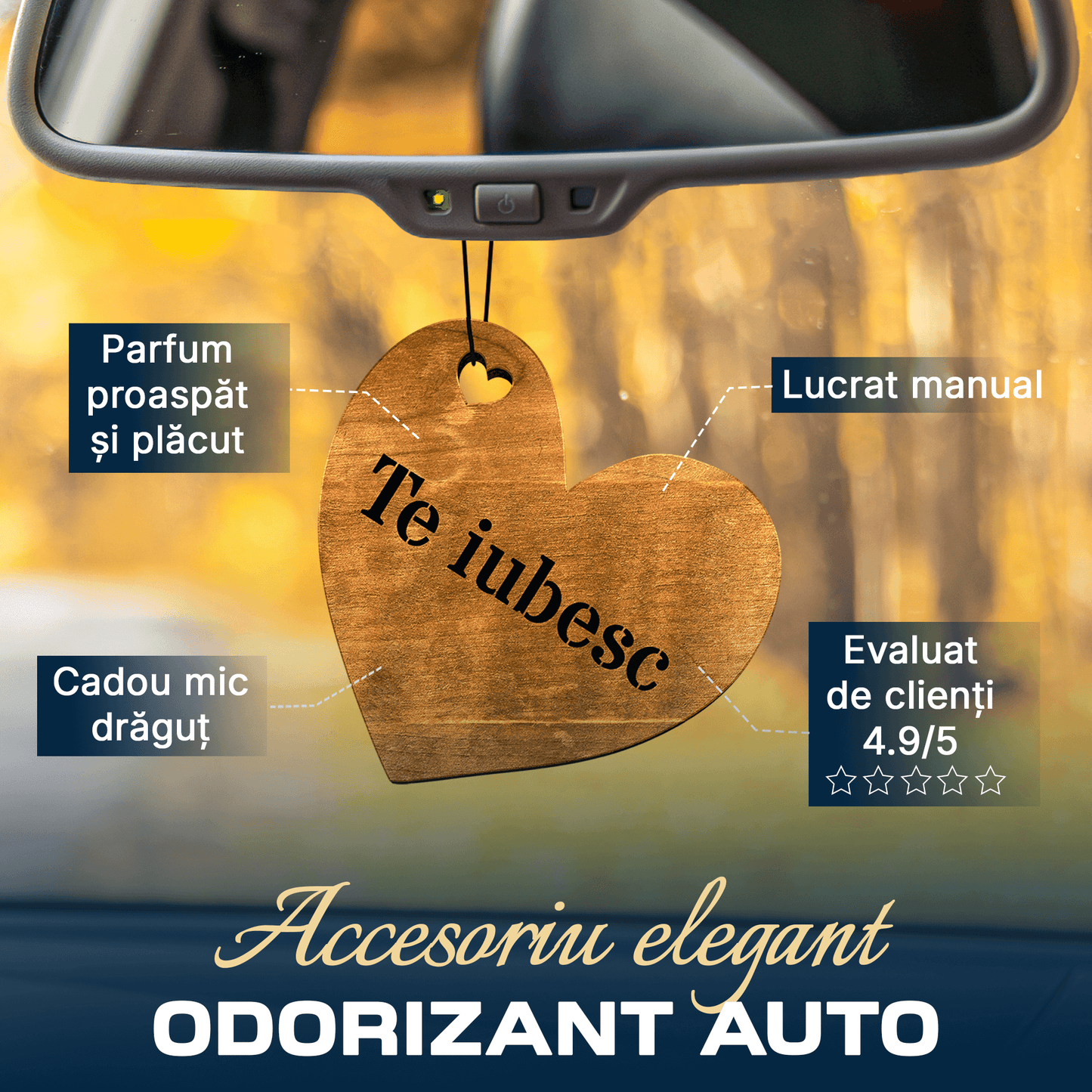 Parfum Auto Te iubesc - Lovelo