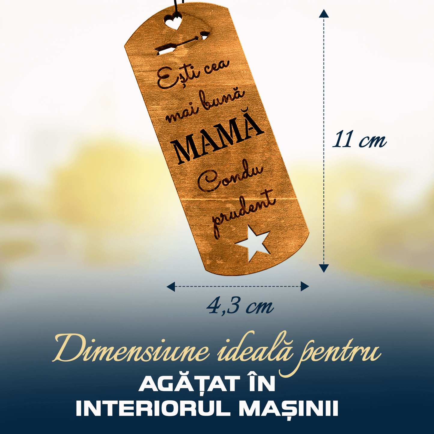 Parfum Auto Cea mai bună MAMĂ - Lovelo