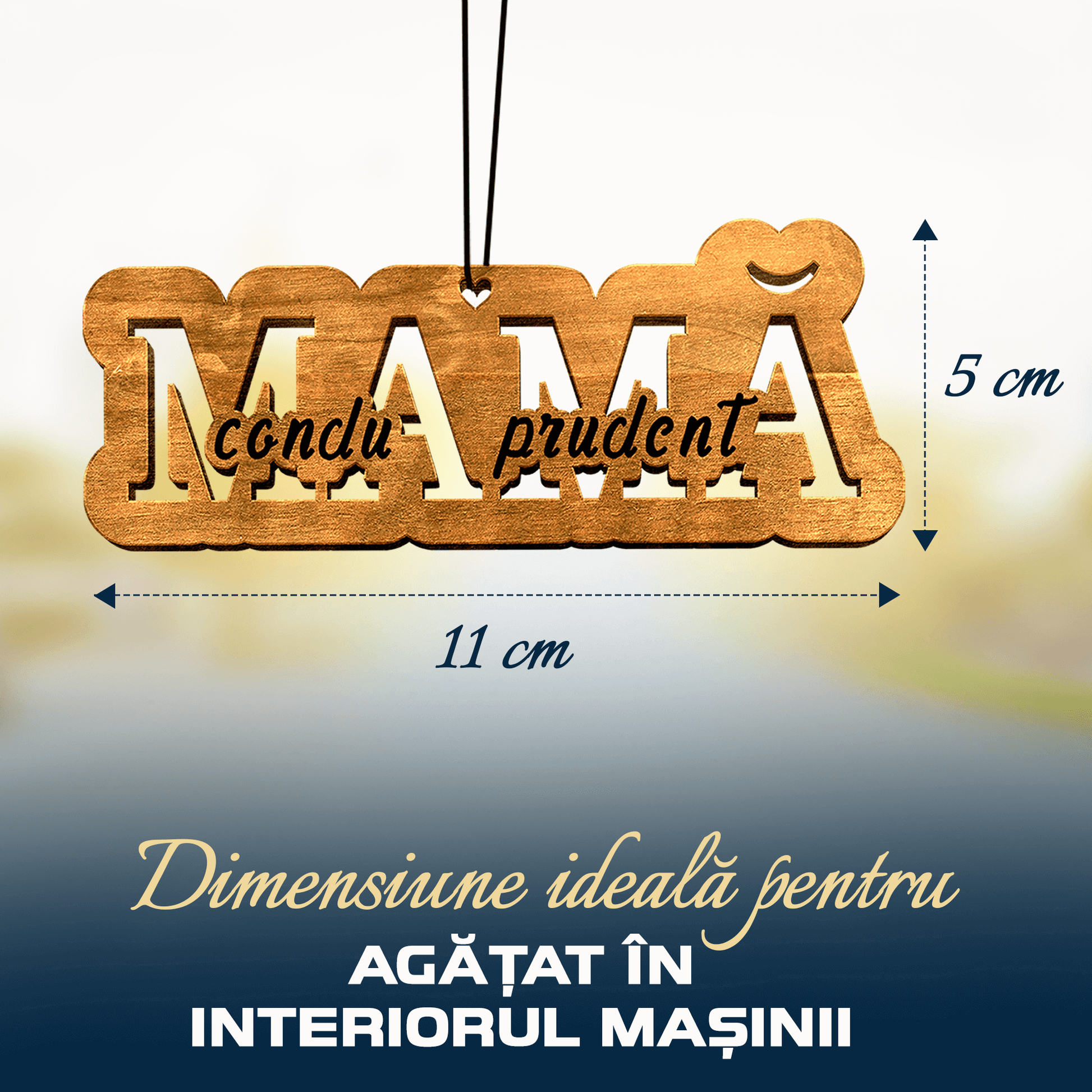 Parfum Auto Mamă condu prudent - Lovelo