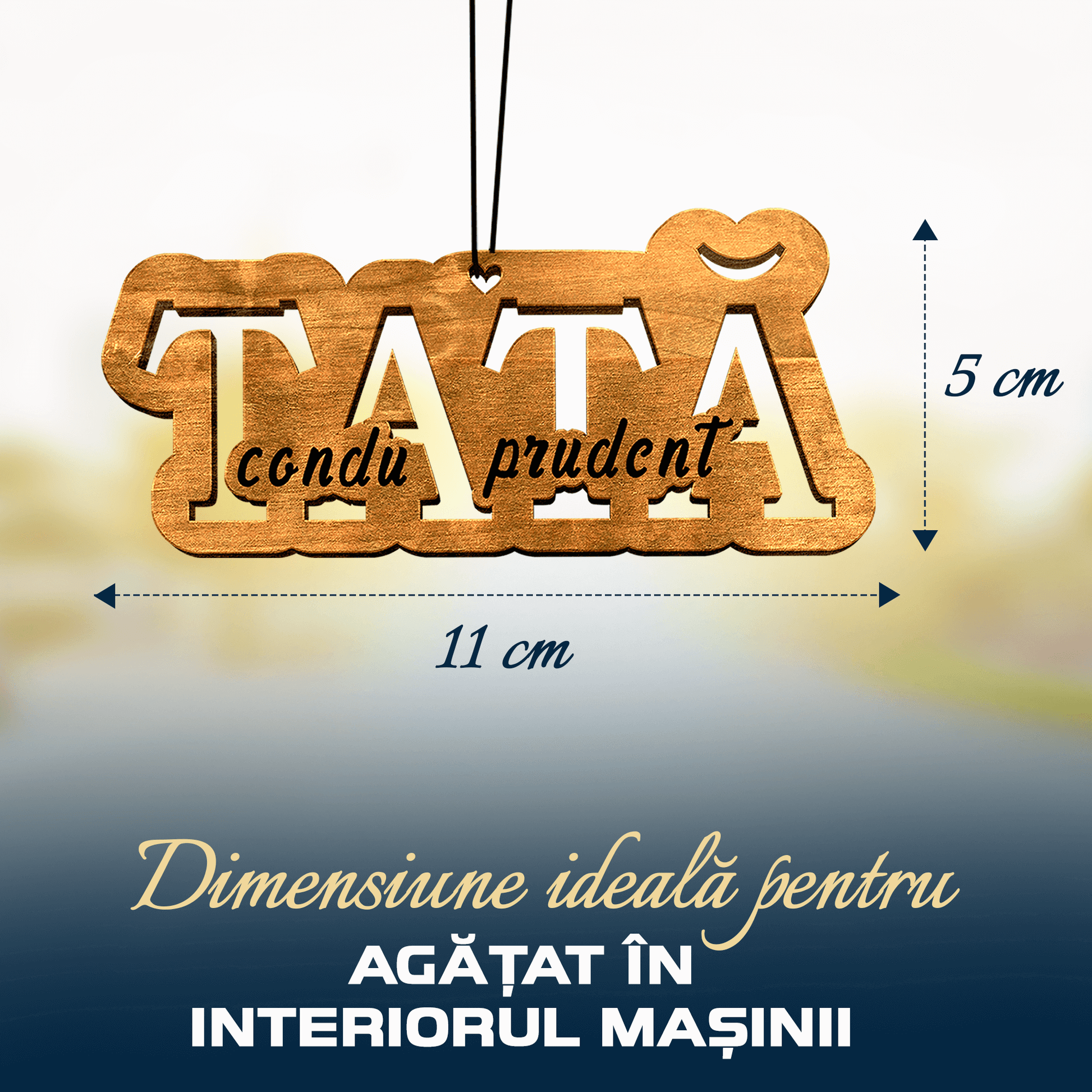 Parfum Auto Tată condu prudent - Lovelo