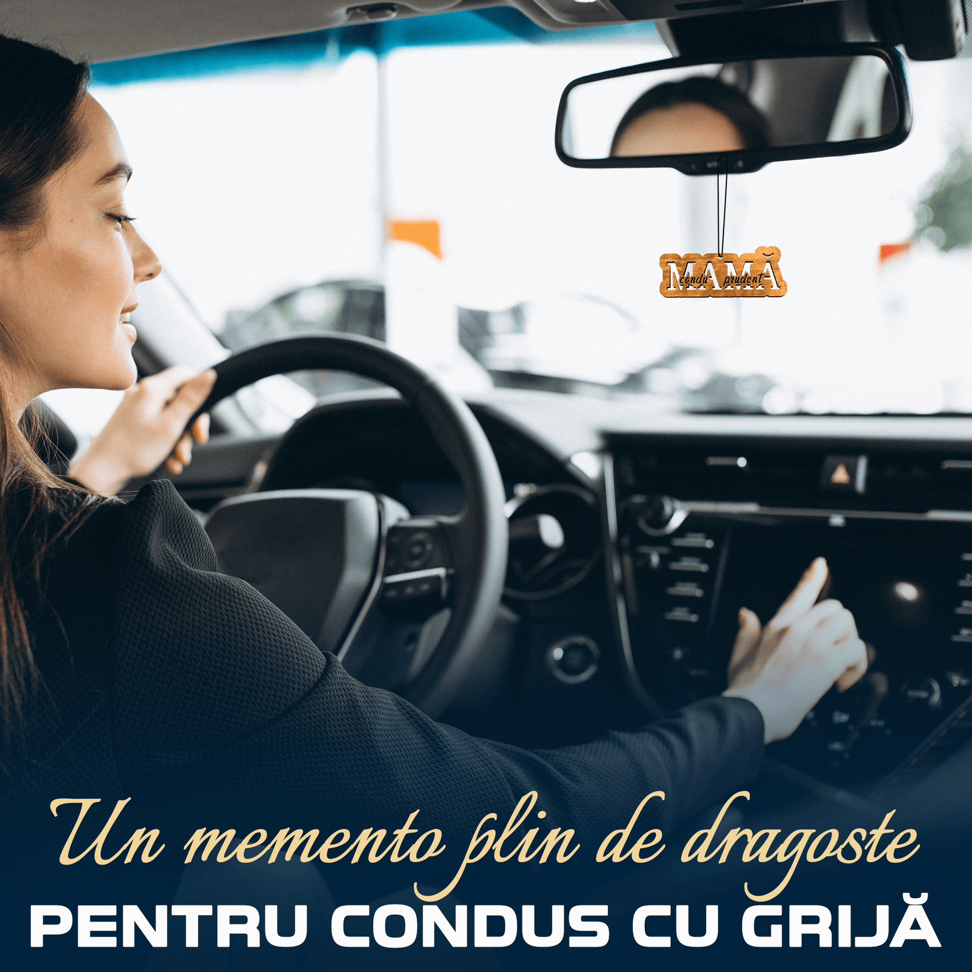 Parfum Auto Mamă condu prudent - Lovelo