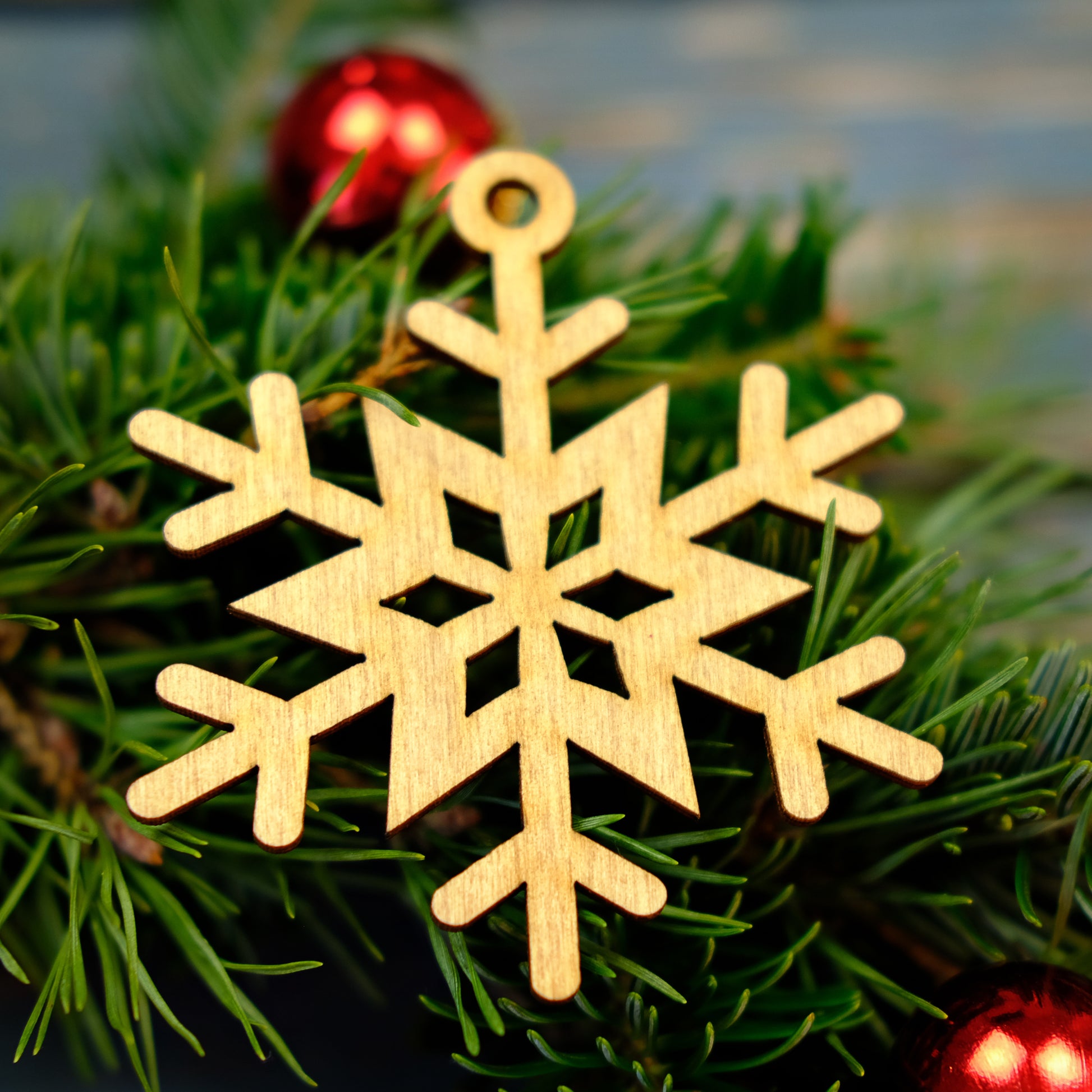 Decorațiuni pentru Crăciun din lemn - Lovelo