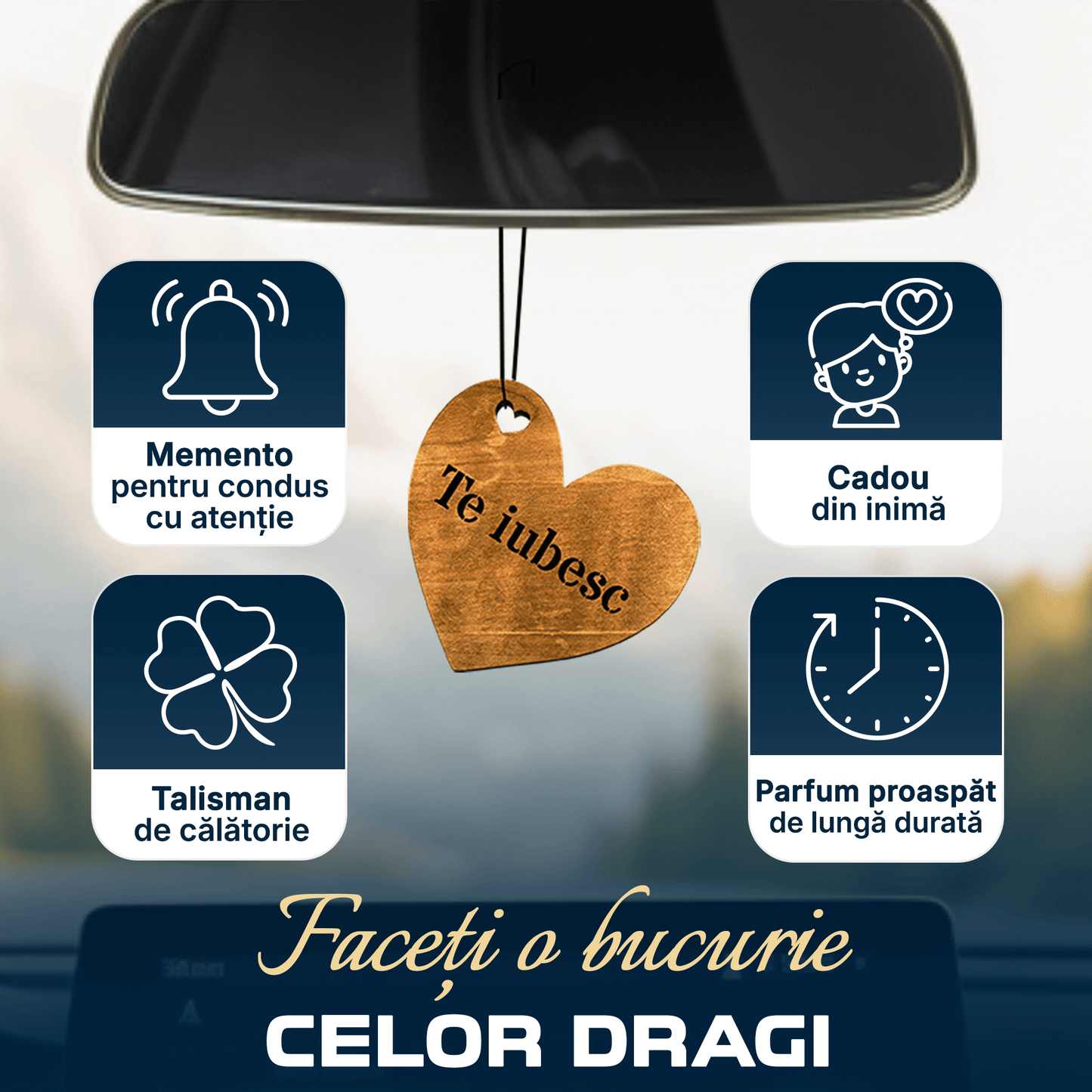 Parfum Auto Te iubesc - Lovelo