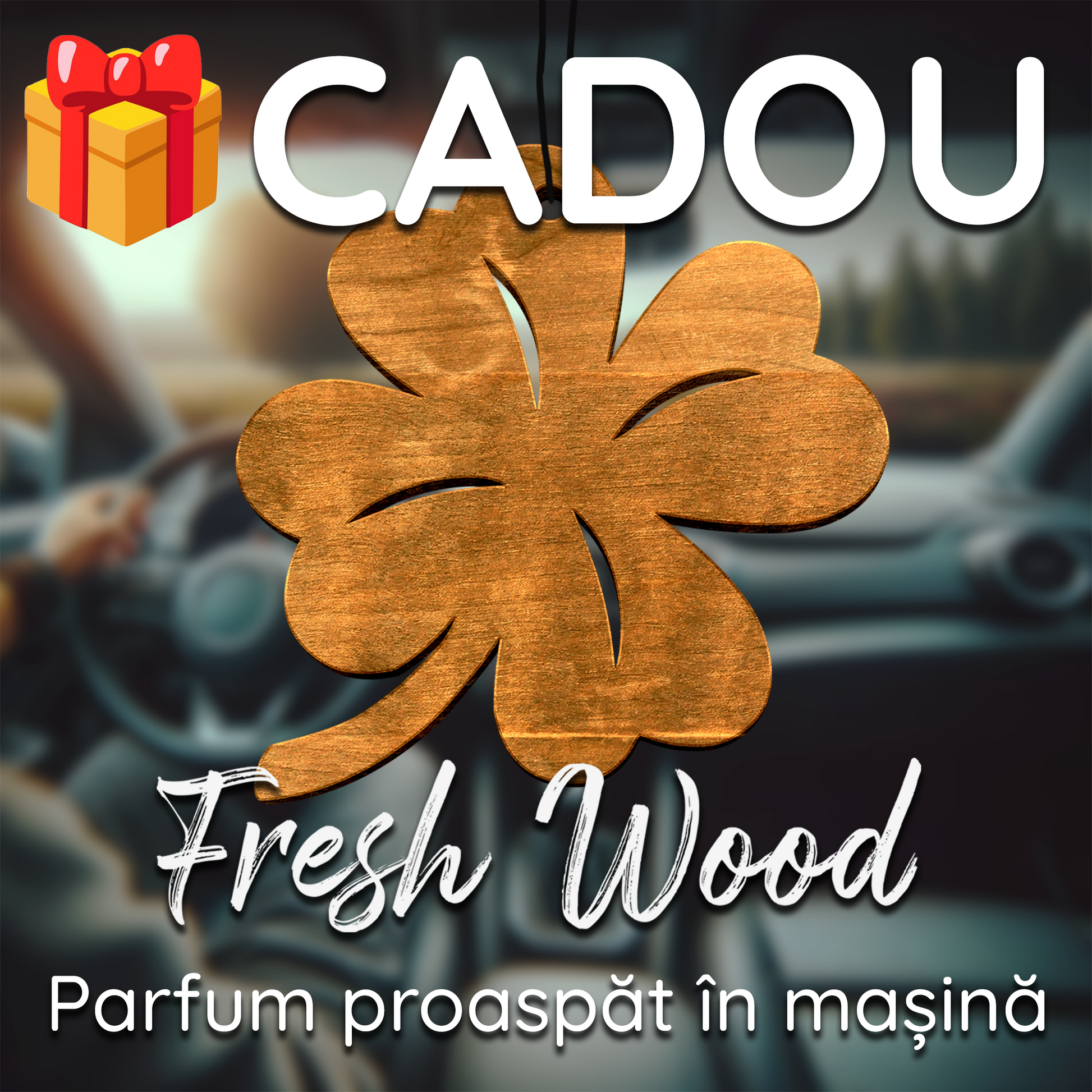 CADOU Parfum Auto Trifoi - Lovelo