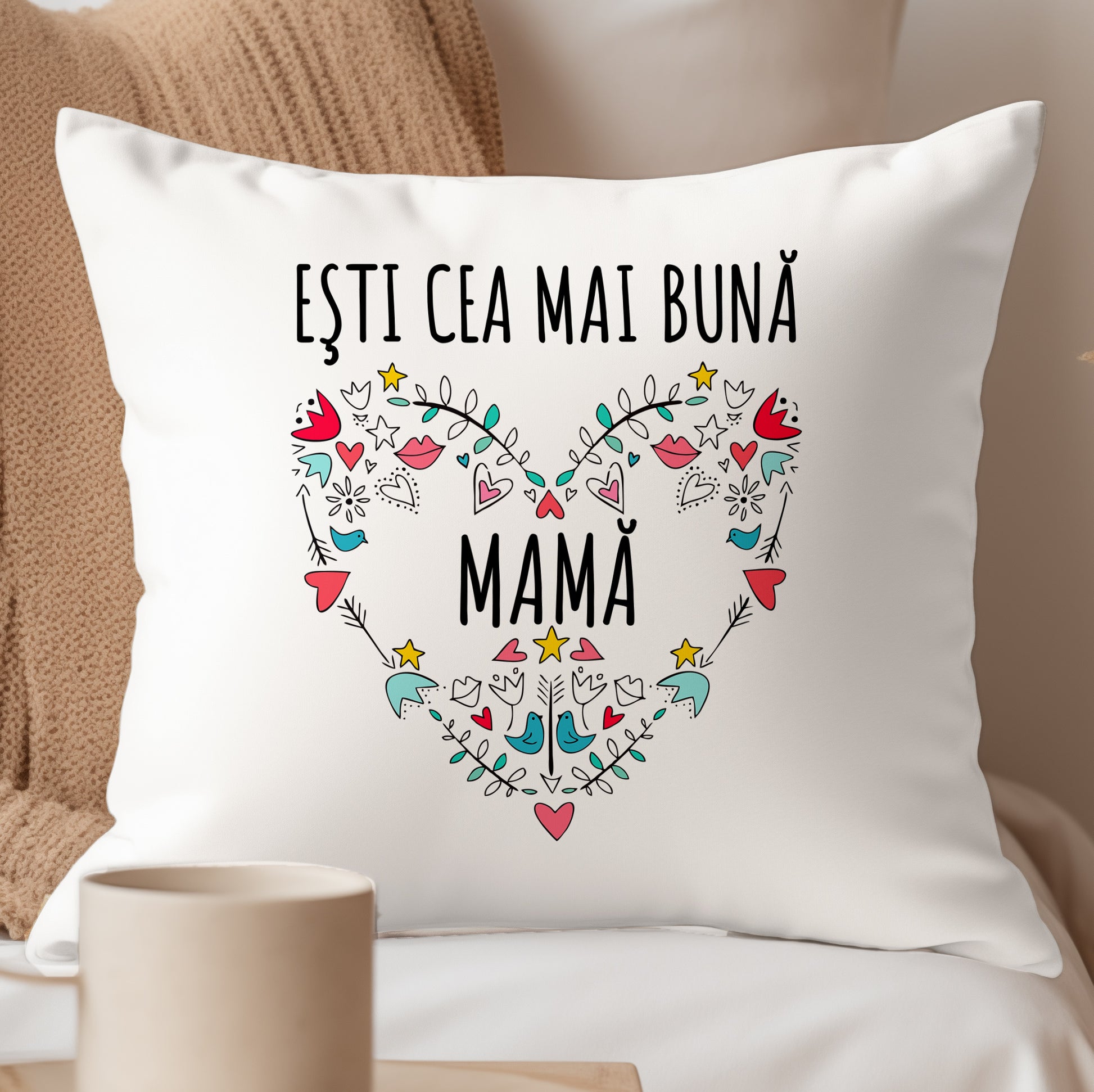 Pernă Cea Mai Bună Mamă - Lovelo