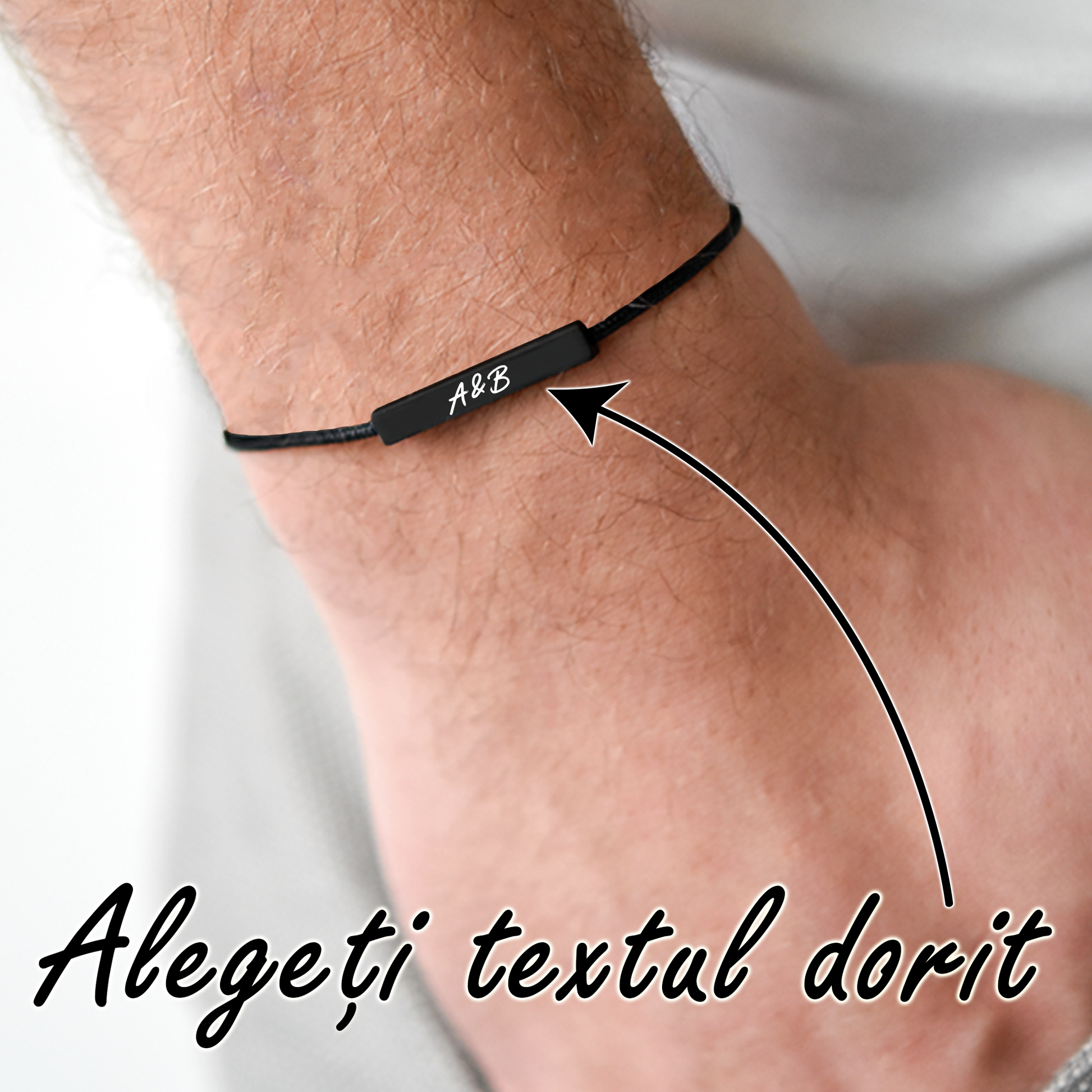 Brățară elegantă - Cu text personalizat - Lovelo