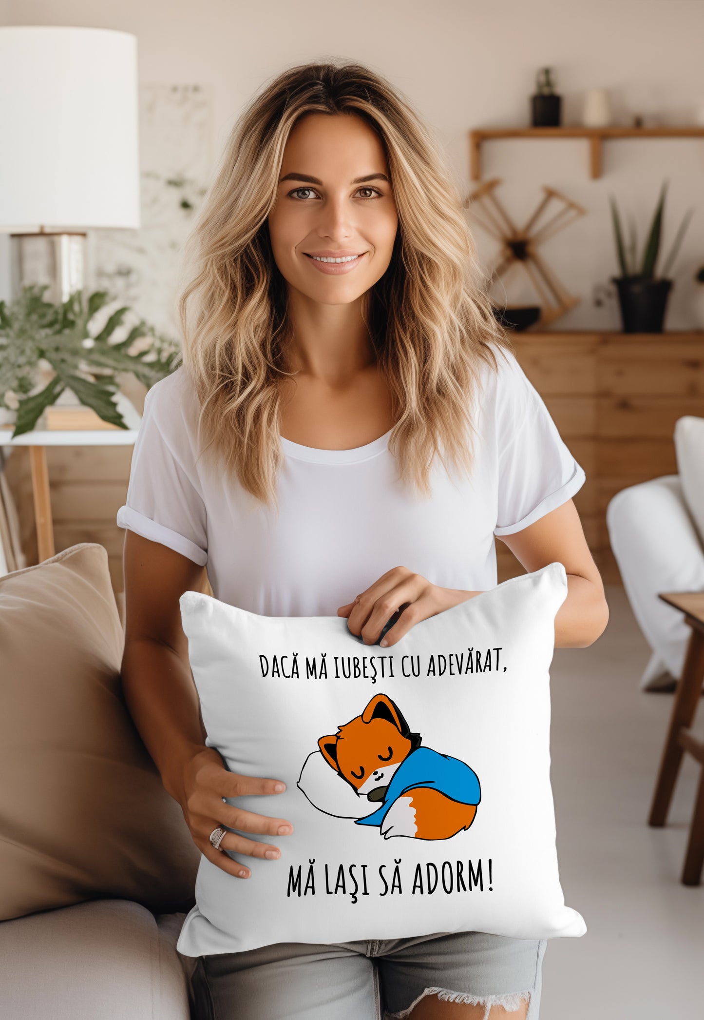 Pernă Lasă-mă să dorm - Lovelo