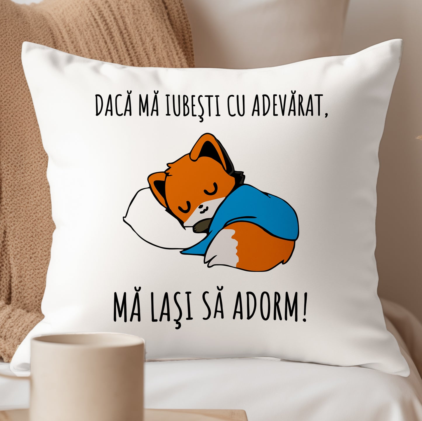 Pernă Lasă-mă să dorm - Lovelo