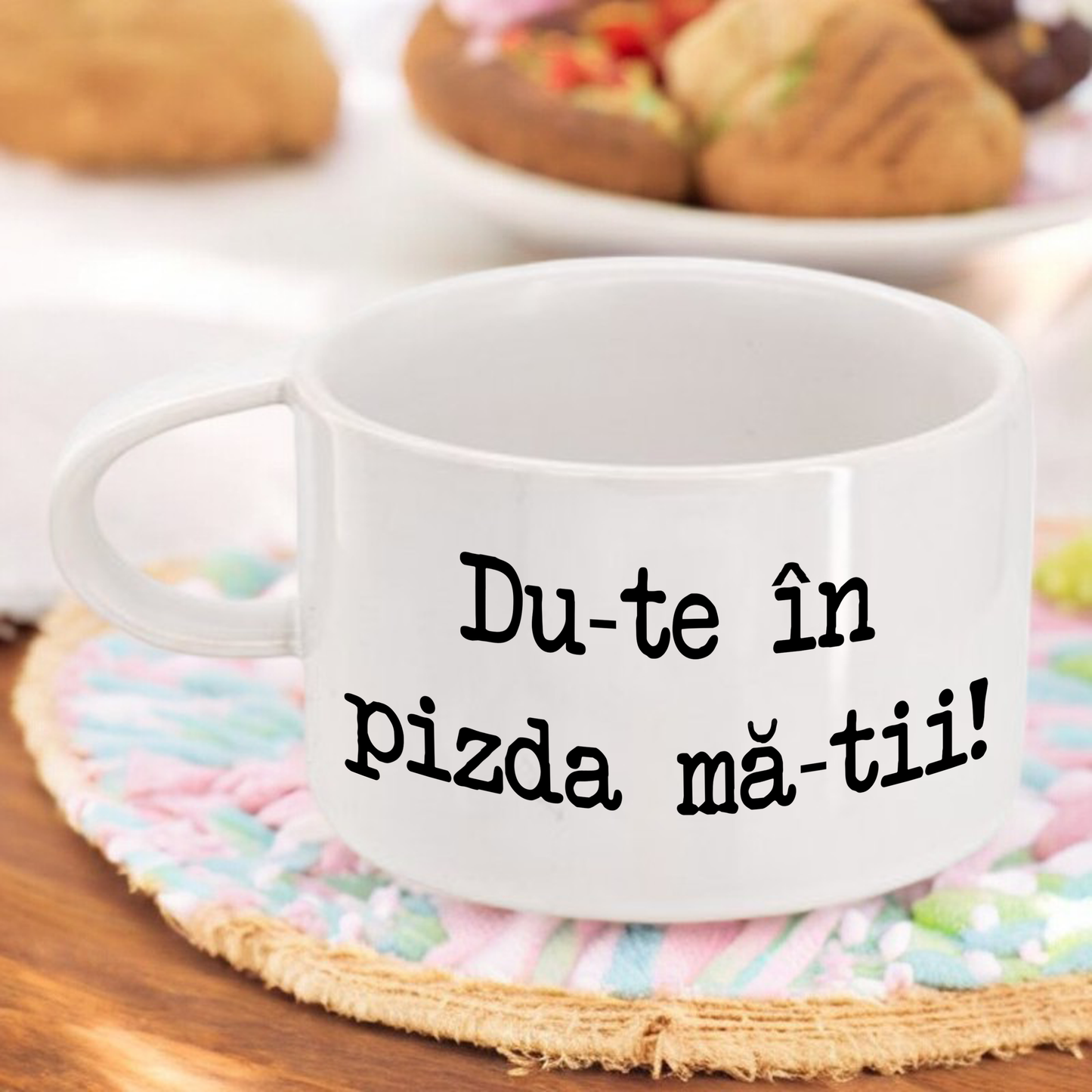 Cană Du-te în pizda mătii! - Lovelo