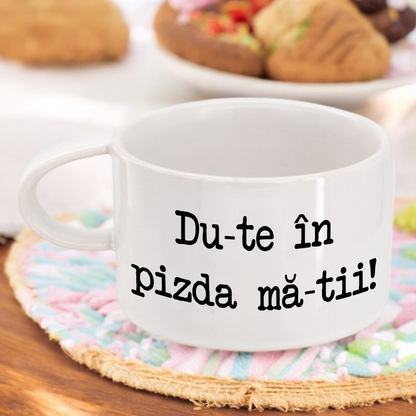 Cană Du-te în pizda mătii! - Lovelo