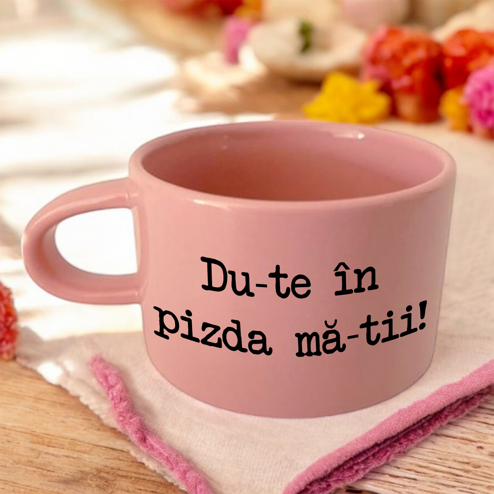 Cană Du-te în pizda mătii! - Lovelo