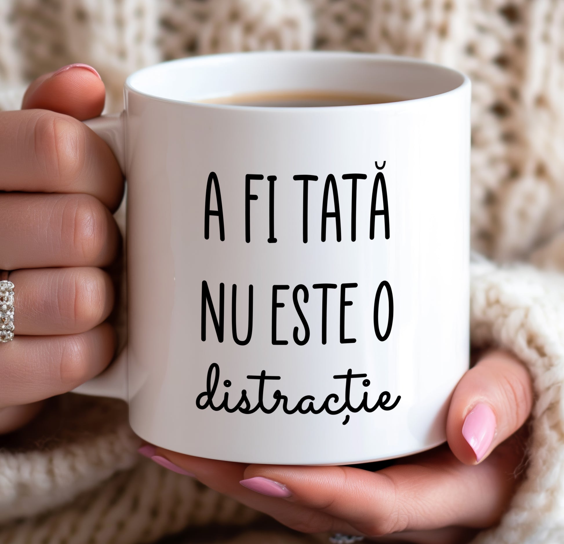 Cană A fi tată nu este o distracţie - Lovelo