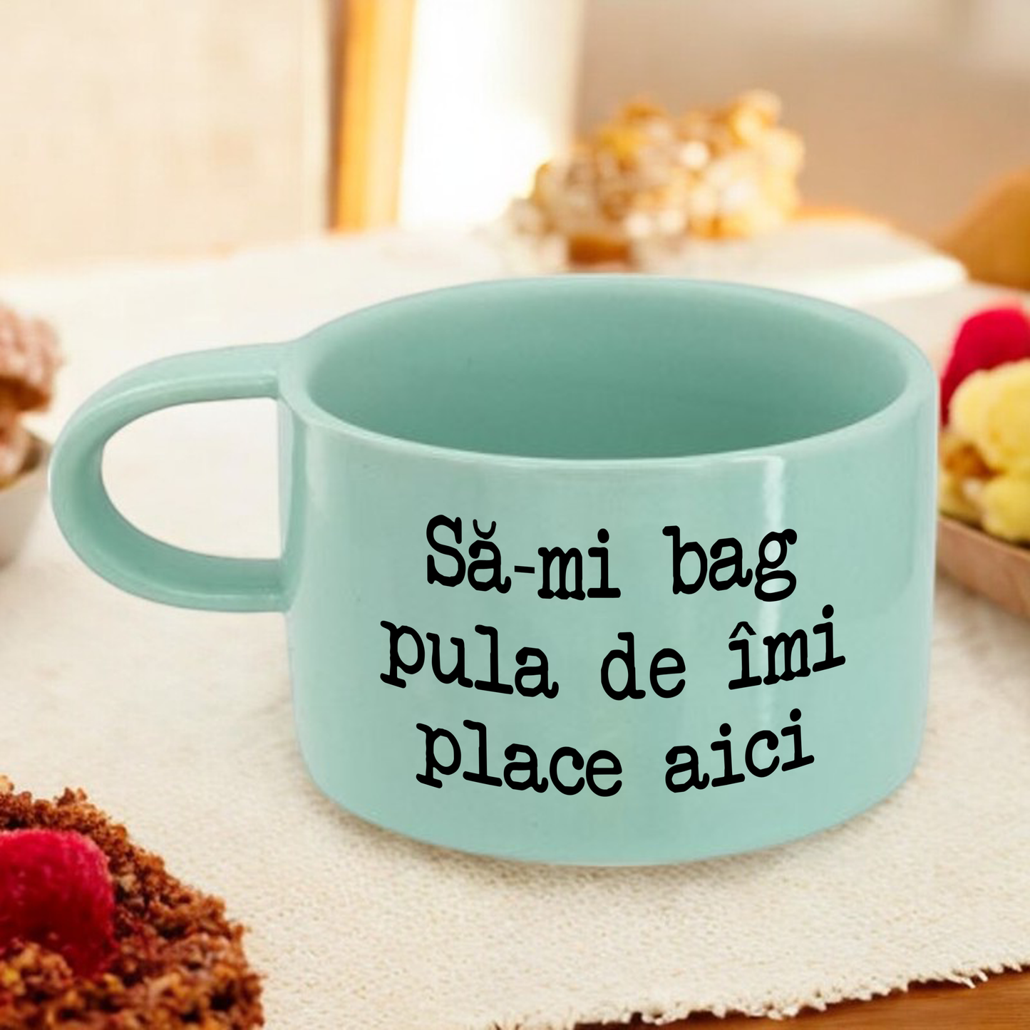 Cană Să-mi bag pula de îmi place aici - Lovelo