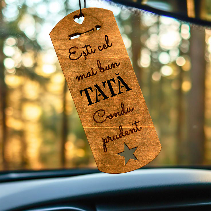 Parfum Auto Cel mai bun TATĂ - Lovelo