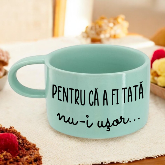 Cană Pentru că a fii tată nu-i ușor - Lovelo