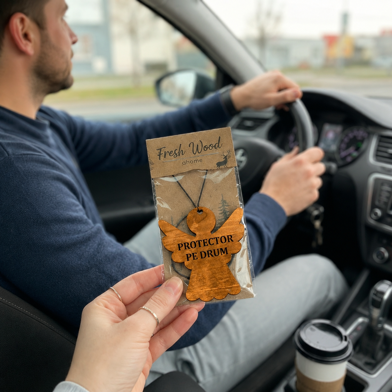 Parfum Auto Protector pe drum