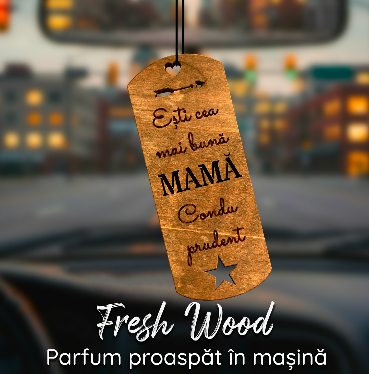 Parfum Auto Cea mai bună MAMĂ - Lovelo