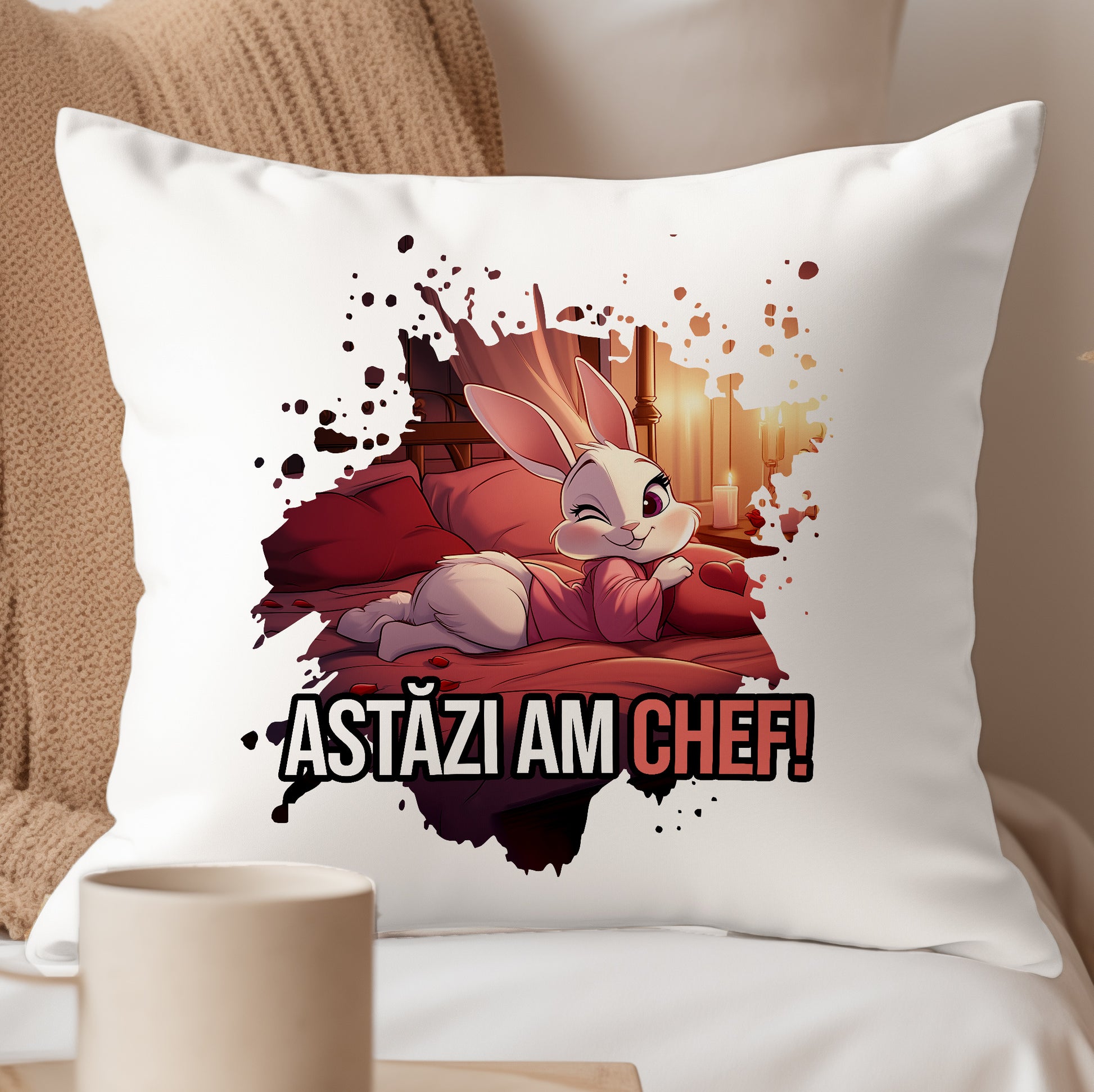 Pernă Astăzi am un gust - Lovelo