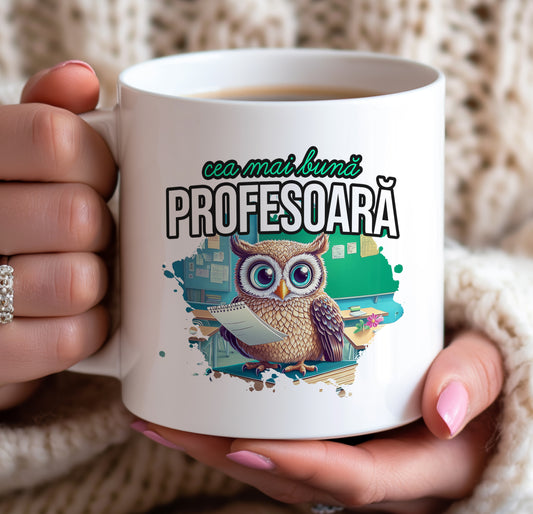 Cană Cea mai buna profesoara - Lovelo