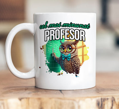 Cană Cel mai minunat profesor - Lovelo