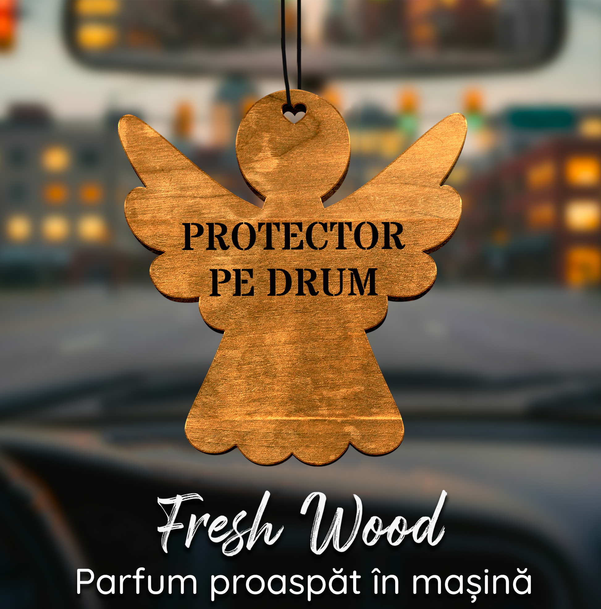 Parfum Auto Protector pe drum - Lovelo