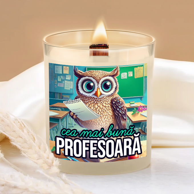 Lumânări Cea mai bună profesoară - Lovelo